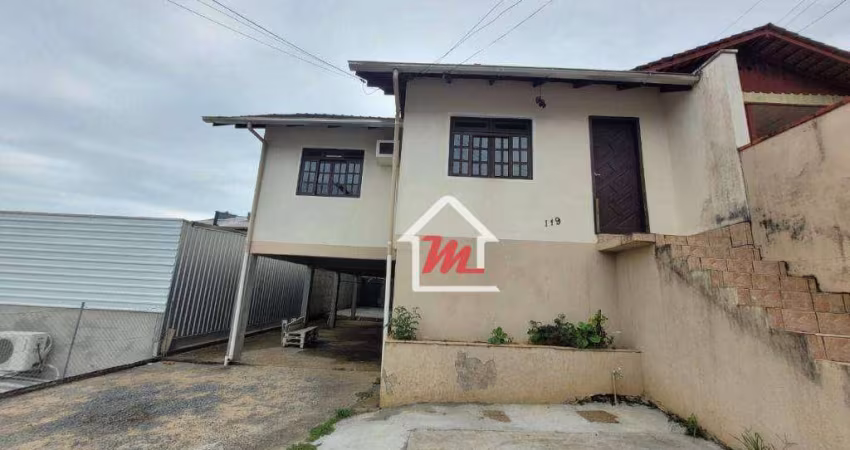 Casa com 3 dormitórios para alugar, 91 m² por R$ 2.033,51/mês - Fortaleza - Blumenau/SC