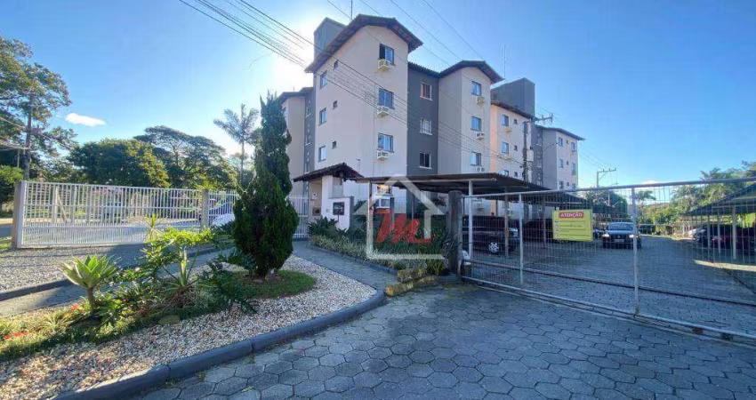 Apartamento com 2 dormitórios à venda, 46 m² por R$ 245.000 - Água Verde - Blumenau/SC