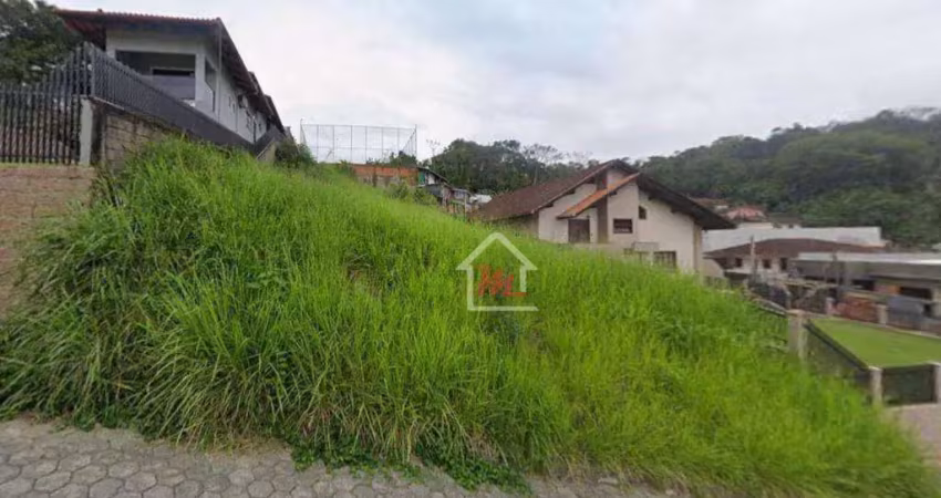 Terreno à venda, 487 m² por r$ 334.900,00 - velha - blumenau/sc