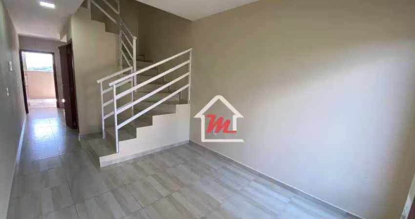 Sobrado com 2 dormitórios para alugar, 68 m² por r$ 1.800,00/mês - velha - blumenau/sc