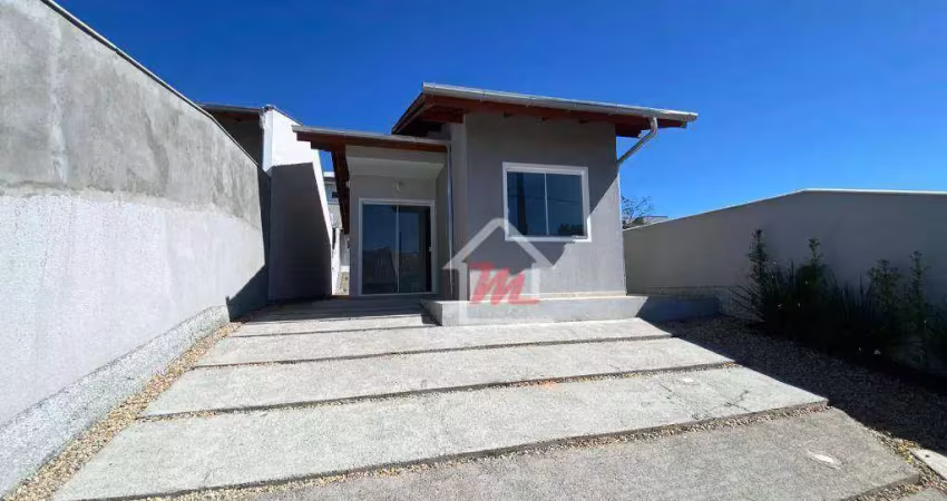 Casa com 3 dormitórios à venda, 100 m² por r$ 450.000,00 - estradas das areias - indaial/sc