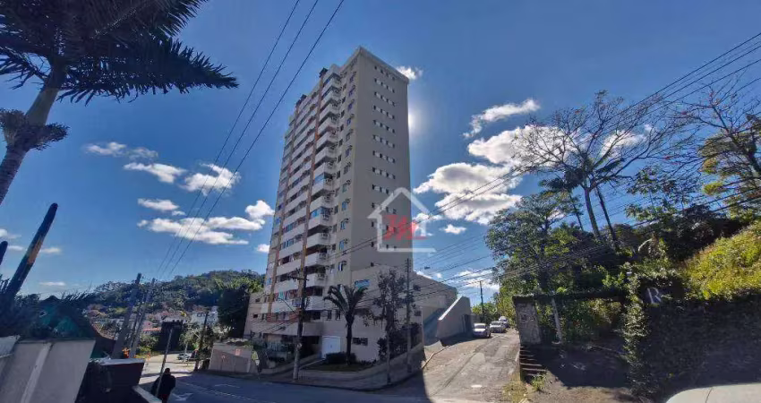 Apartamento com 2 dormitórios à venda, 56 m² por r$ 375.000,00 - itoupava seca - blumenau/sc