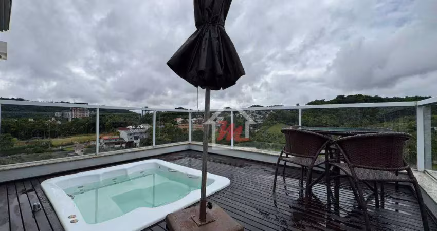 Apartamento com 3 dormitórios à venda, 183 m² por r$ 1.390.000,00 - água verde - blumenau/sc