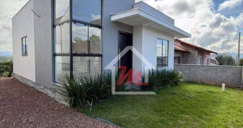 Casa com 3 dormitórios à venda, 70 m² por r$ 409.900,00 - joão paulo ii - indaial/sc