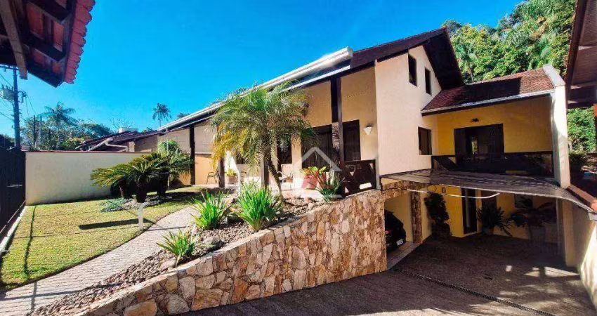 Casa com 3 dormitórios (sendo 2 suítes) à venda, 392 m² por r$ 1.349.000 - velha - blumenau/sc