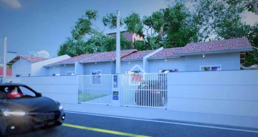 Casa com 2 dormitórios à venda, 48 m² por r$ 320.000,00 - velha central - blumenau/sc