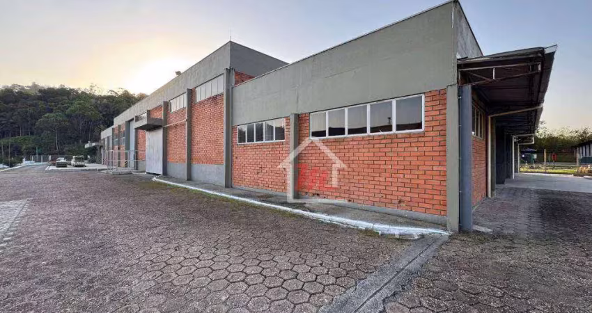 Galpão para alugar, 2062 m² por r$ 51.170,00/mês - itoupavazinha - blumenau/sc