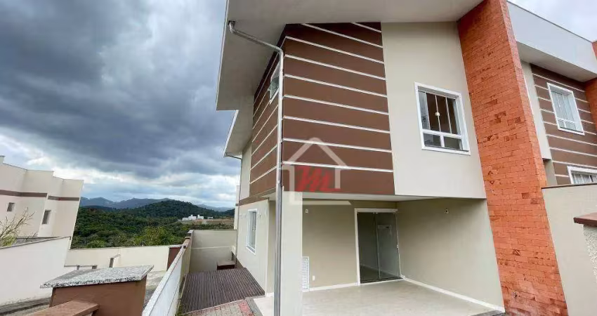 Casa com 3 dormitórios à venda, 106 m² por r$ 700.000,00 - itoupava central - blumenau/sc