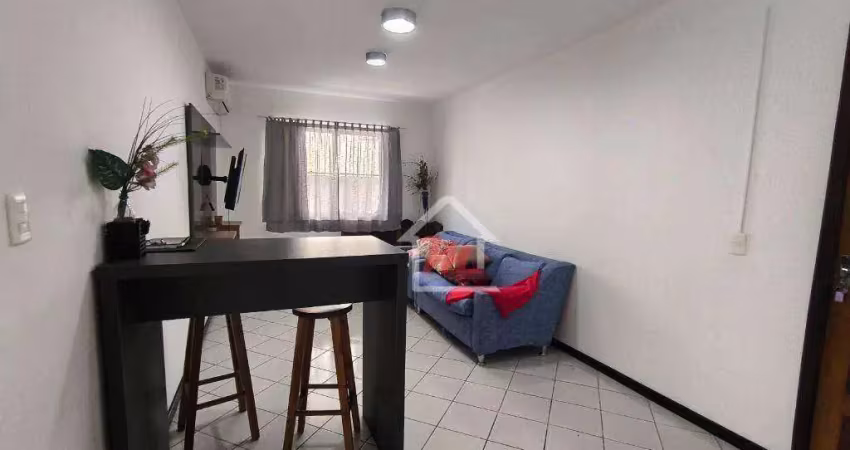 Apartamento semi mobiliado com 3 dormitórios, 2 banheiros, 2 vagas cobertas,  à venda, 113 m² por r$ 320.000 - velha - blumenau/sc