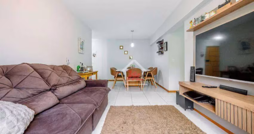 Apartamento mobiliado com 3 dormitórios à venda, 78 m² por r$ 419.000 - velha central - blumenau/sc