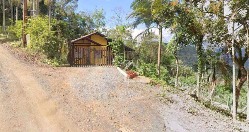 Lindo sítio á 5 minutos da cooper mafisa, com 3 dormitórios (1 suíte), piscina, à venda, 48250 m² por r$ 690.000 - itoupavazinha - blumenau/sc