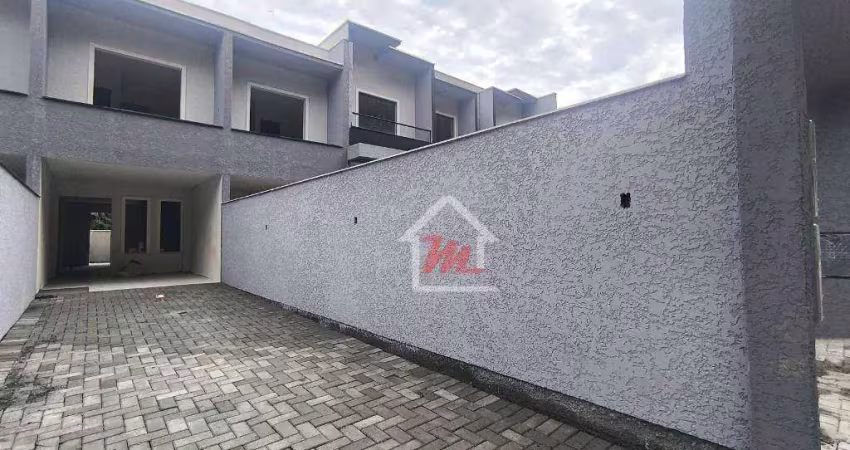 Sobrado super bem localizado, a poucos minutos do centro,  com 2 suítes, vasta área verde à venda, 85 m² por r$ 450.000 - itoupava norte - blumenau/sc