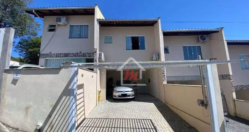 Sobrado com 2 dormitórios sendo 2 suítes à venda, 91 m² por r$ 459.000 - velha central - blumenau/sc