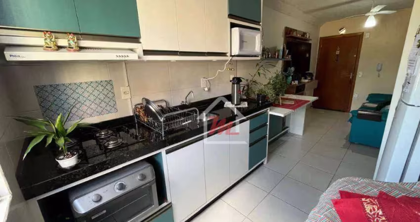 Apartamento com 2 dormitórios à venda, 45 m² por r$ 190.000,00 - itoupavazinha - blumenau/sc