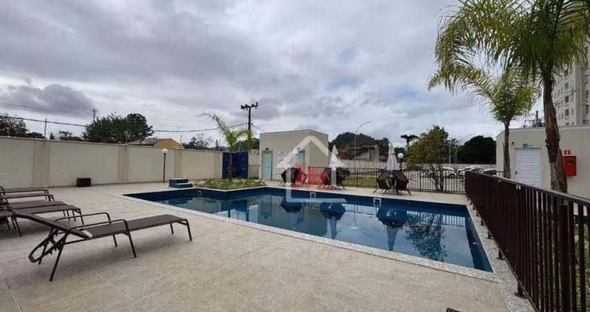 Apartamento com 2 dormitórios para alugar, 44 m² por r$ 1.890,00/mês - badenfurt - blumenau/sc