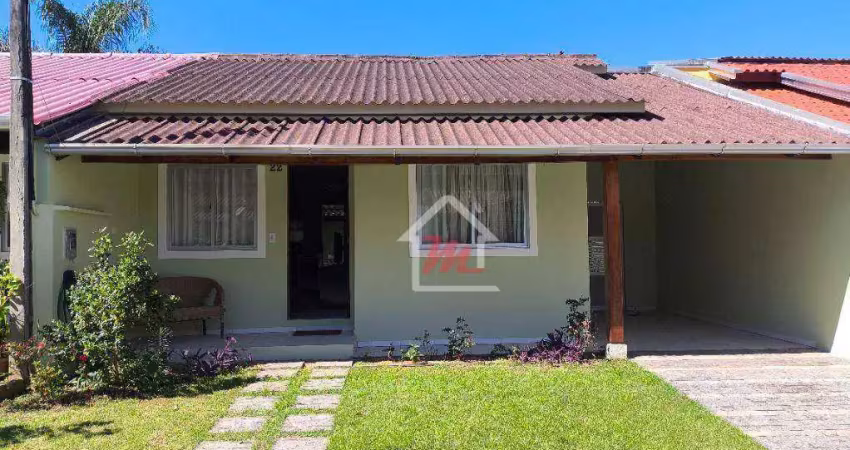 Casa térrea na velha,  com 2 dormitórios, semi mobiliada, em condominio fechado, para alugar, 62 m² por r$ 2.600/mês