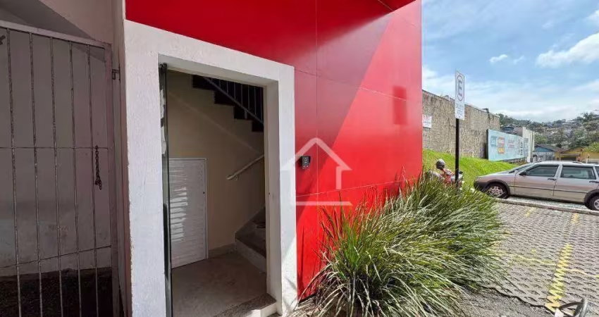Sala para alugar, 58 m² por r$ 1.850/mês - velha central - blumenau/sc