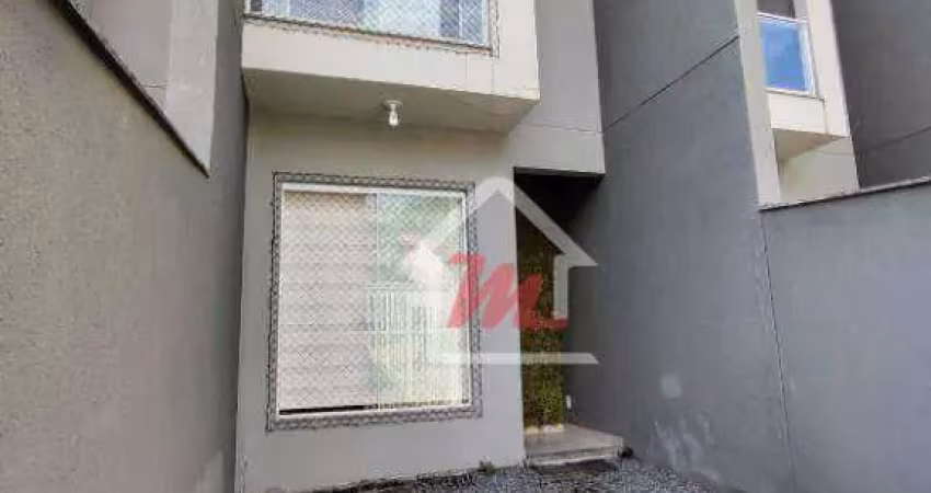 Sobrado com 2 suítes para alugar, 70 m² por r$ 2.700/mês - velha - blumenau/sc