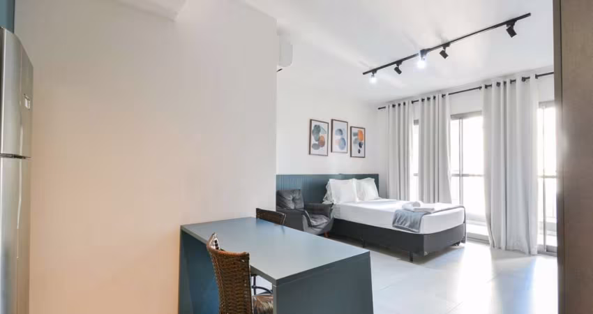 Atraente apartamento tipo para venda com 1 quarto, sendo 1 suíte, 38m²