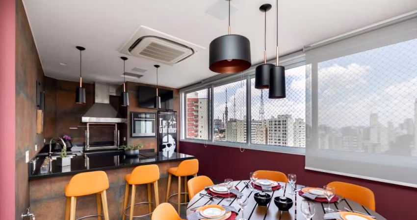 Sensacional cobertura para venda com 3 quartos, sendo 3 suítes, 227m²