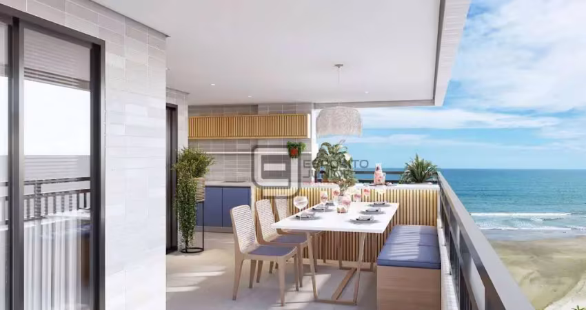 Apartamento com 3 dormitórios à venda, 136 m² por r$ 1.090.000 - balneário flórida - praia grande/sp