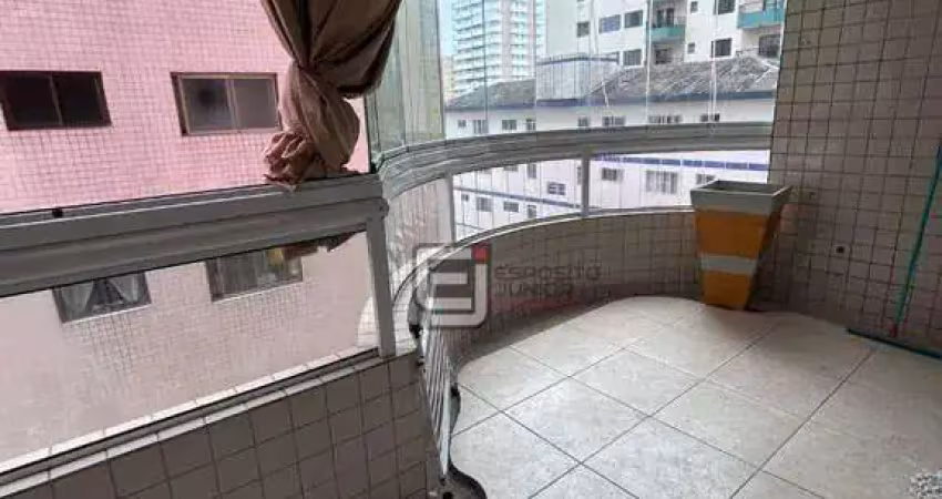 Apartamento com 2 dormitórios à venda, 98 m² por r$ 450.000,00 - tupi - praia grande/sp