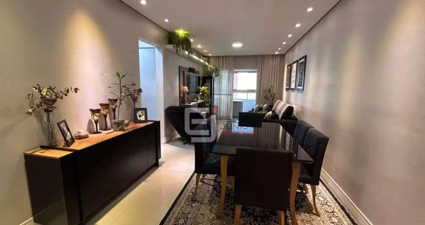 Apartamento com 2 dormitórios à venda, 102 m² por r$ 750.000,00 - tupi - praia grande/sp