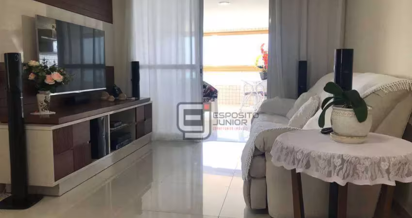 Apartamento com 3 dormitórios à venda, 156 m² por r$ 1.150.000,00 - aviação - praia grande/sp