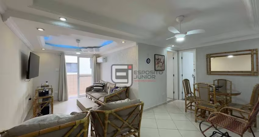 Apartamento com 1 dormitório vista mar à venda, 65 m² por r$ 399.000 - guilhermina - praia grande/sp