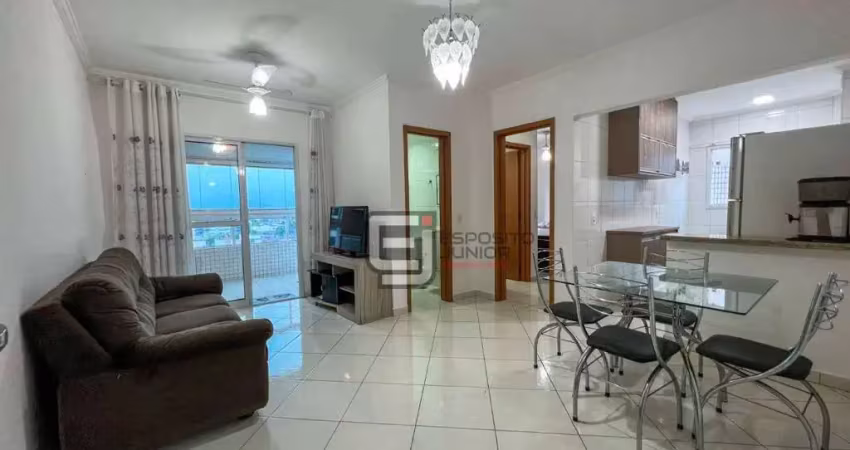 Apartamento com 1 dormitório à venda, 53 m² por r$ 370.000,00 - aviação - praia grande/sp