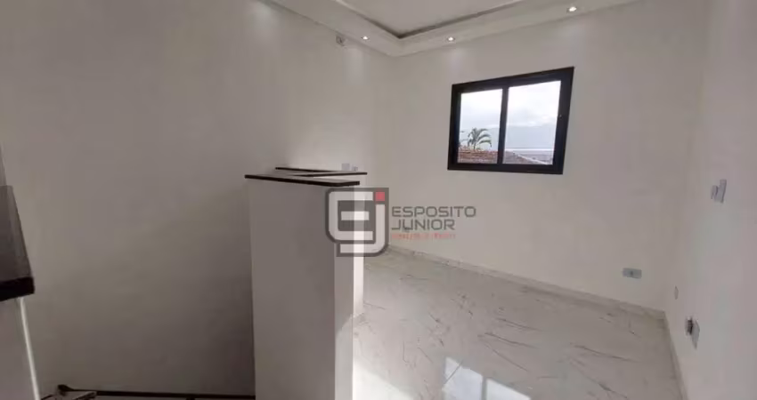 Casa com 2 dormitórios à venda por r$ 290.000,00 - maracanã - praia grande/sp