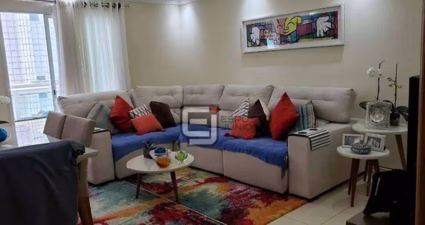 Apartamento à venda, 118 m² por r$ 750.000,00 - vilamar - praia grande/sp