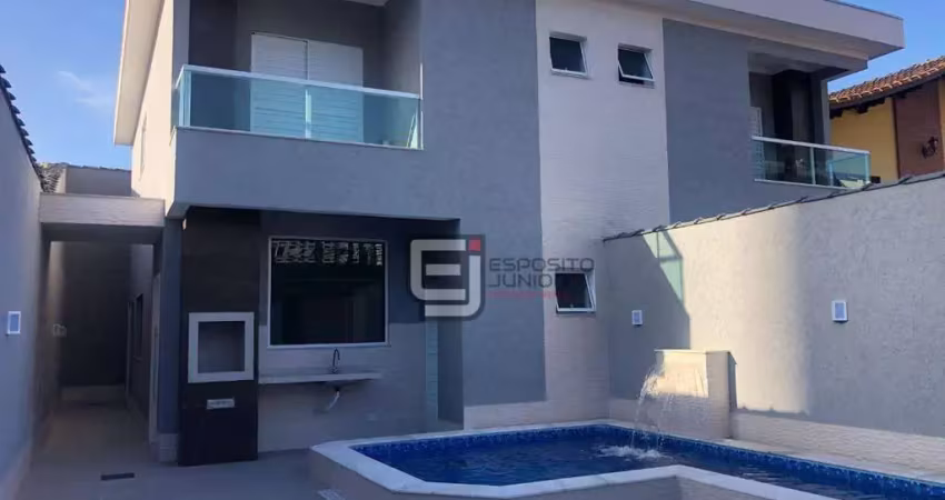 Sobrado com 3 dormitórios à venda por r$ 1.100.000,00 - vila tupi - praia grande/sp
