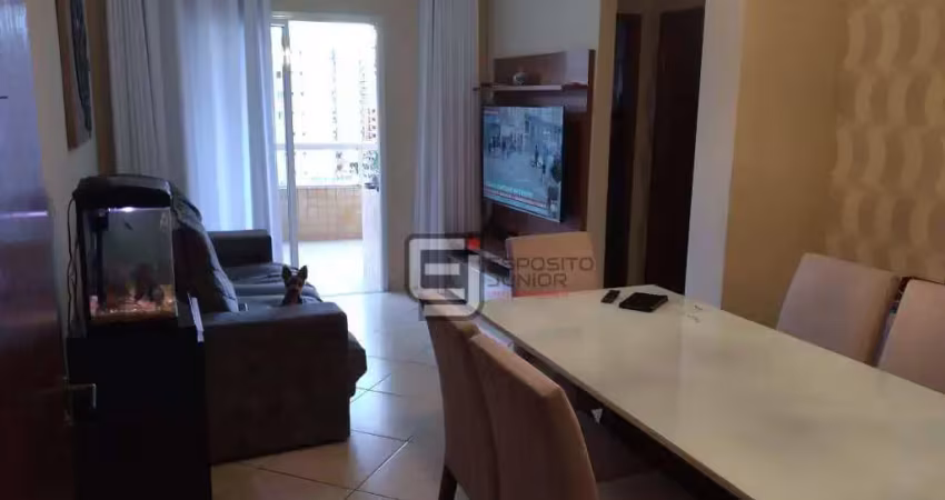 Apartamento com 1 dormitório à venda, 78 m² por r$ 365.000,00 - tupi - praia grande/sp