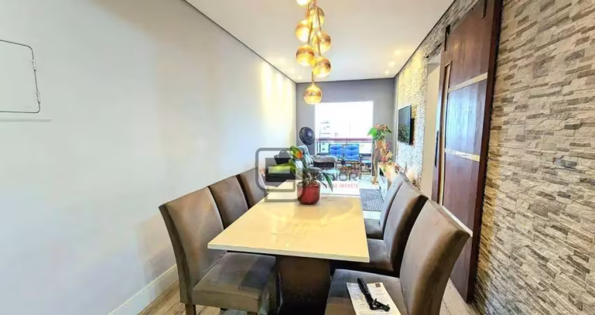 Apartamento com 2 dormitórios à venda, 67 m² por r$ 530.000,00 - cidade ocian - praia grande/sp