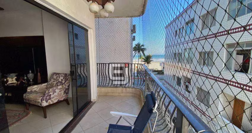 Apartamento com 3 dormitórios à venda, 118 m² por r$ 550.000,00 - vila tupi - praia grande/sp