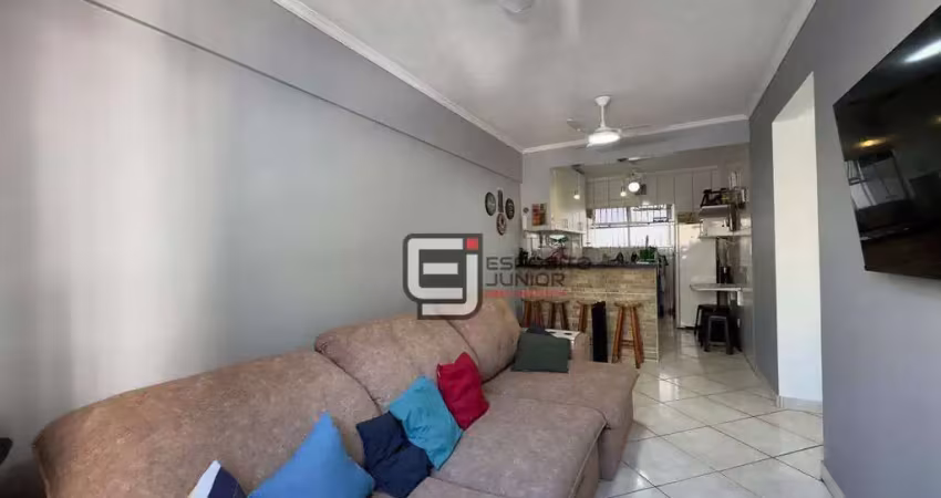 Apartamento com 1 dormitório à venda, 49 m² por r$ 320.000,00 - canto do forte - praia grande/sp