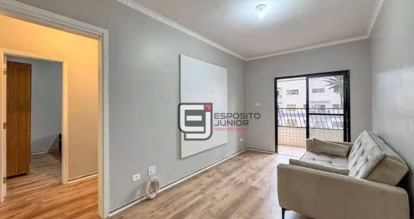 Apartamento com 1 dormitório à venda, 60 m² por r$ 315.000,00 - tupi - praia grande/sp