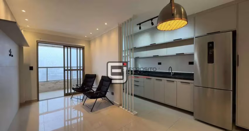 Apartamento com 2 dormitórios à venda, 64 m² por r$ 670.000,00 - boqueirão - praia grande/sp