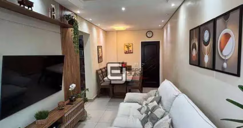 Apartamento com 2 dormitórios à venda, 62 m² por r$ 410.000,00 - ocian - praia grande/sp
