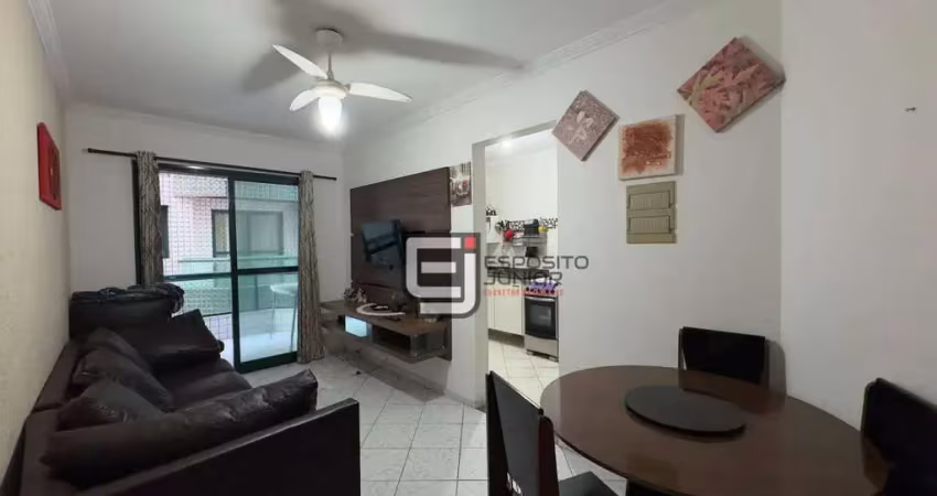 Apartamento com 1 dormitório à venda, 45 m² por r$ 300.000,00 - vila guilhermina - praia grande/sp