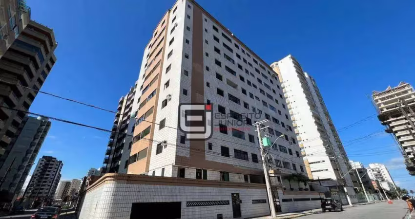 Apartamento com 1 dormitório à venda, 52 m² por r$ 275.000,00 - tupi - praia grande/sp