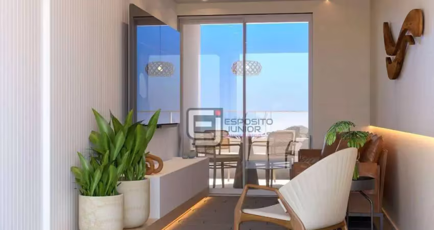 Apartamento com 2 dormitórios à venda, 113 m² por r$ 829.500,00 - canto do forte - praia grande/sp