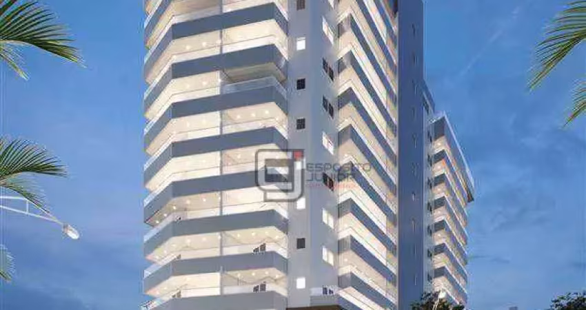 Apartamento com 2 dormitórios à venda, 59 m² por r$ 525.795,60 - mirim - praia grande/sp