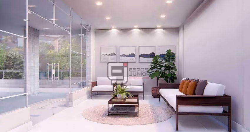 Apartamento com 2 dormitórios à venda, 71 m² por r$ 635.589,90 - vilamar - praia grande/sp