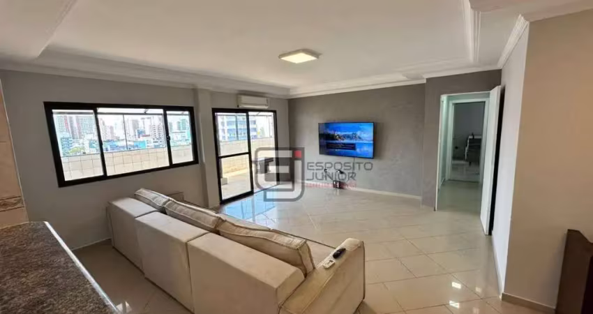 Cobertura com 3 dormitórios à venda, 247 m² por r$ 1.100.000 - mirim - praia grande/sp