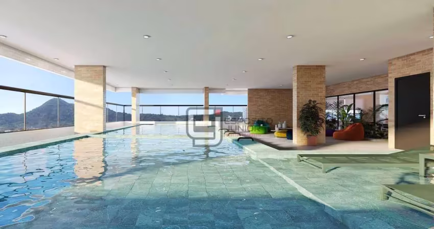 Apartamento com 3 dormitórios à venda, 105 m² por r$ 845.000,00 - boqueirão - praia grande/sp