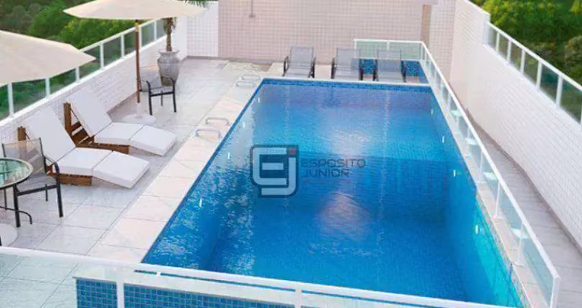 Apartamento com 2 dormitórios à venda, 71 m² por r$ 538.730,00 - guilhermina - praia grande/sp