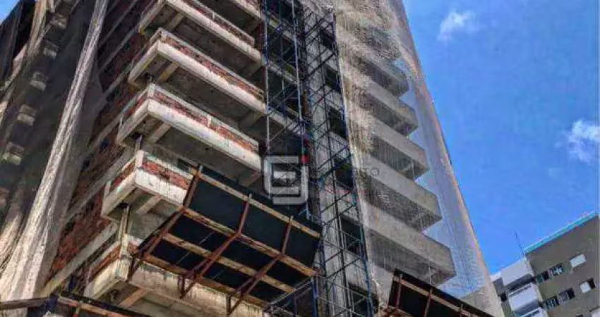 Apartamento com 2 dormitórios à venda, 74 m² por r$ 536.500,00 - canto do forte - praia grande/sp