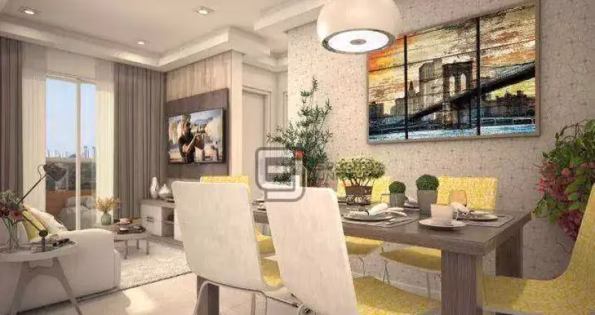 Apartamento com 2 dormitórios à venda, 57 m² por r$ 419.700,00 - guilhermina - praia grande/sp